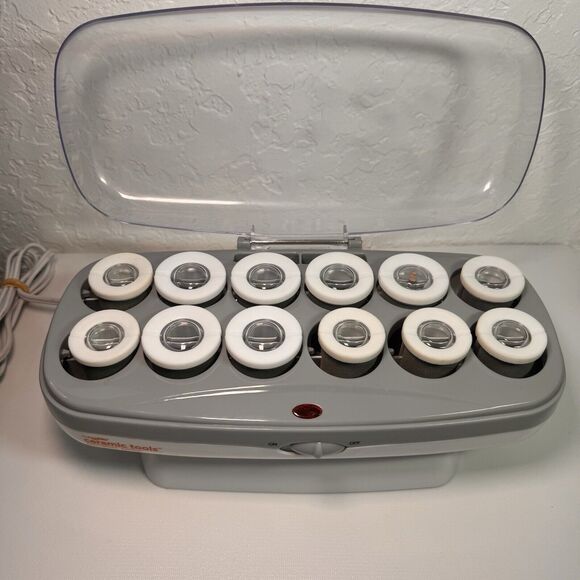 Conair Pro Ceramic Tools Porcelain Series 12 Sponge Roller Hair setter CHV14 - Picture 7 of 11